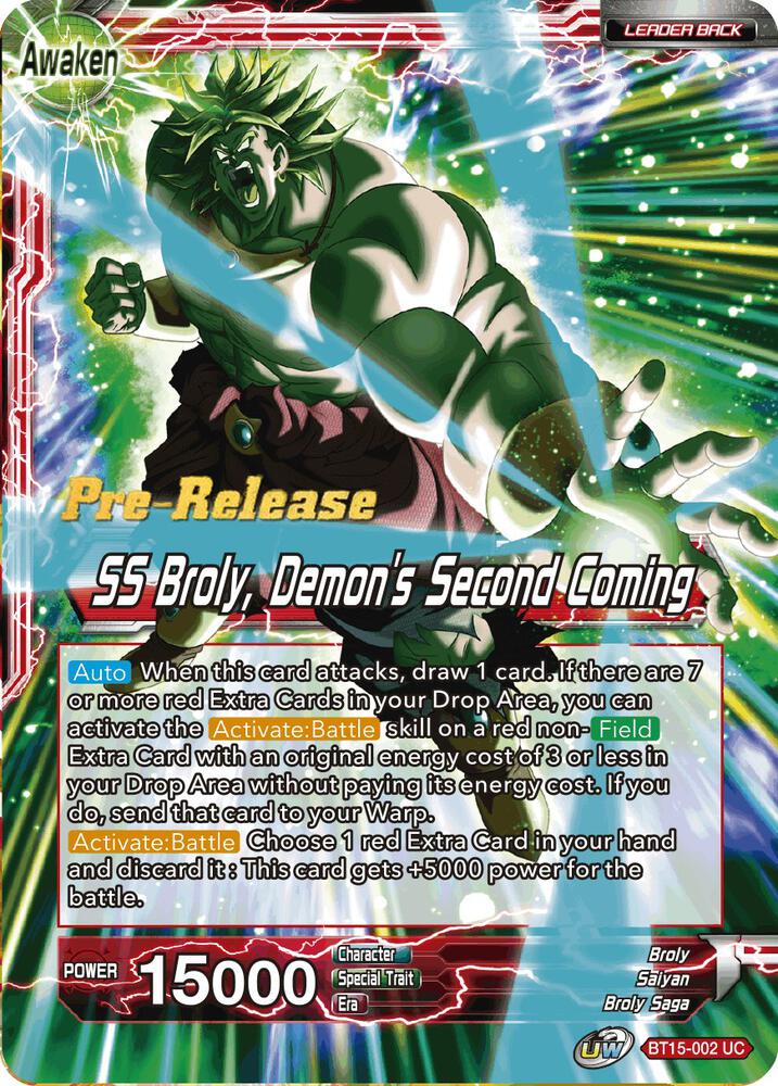 Broly // SS Broly, Demon's Second Coming BT15-002