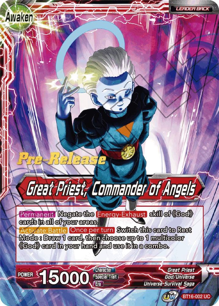 Great Priest // Great Priest, Commander of Angels BT16-002