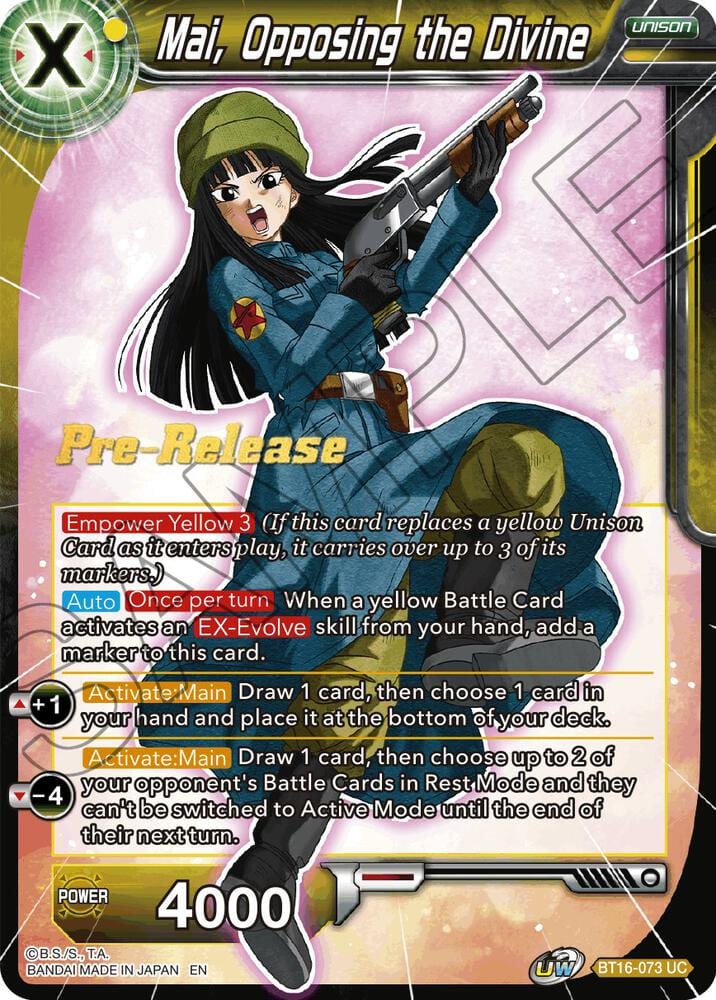 Mai, Opposing the Divine - Realm of the Gods Pre-Release