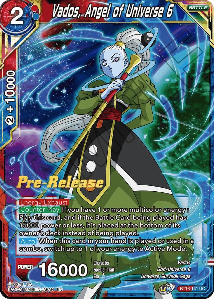 Vados, Angel of the Universe 6 BT16-141