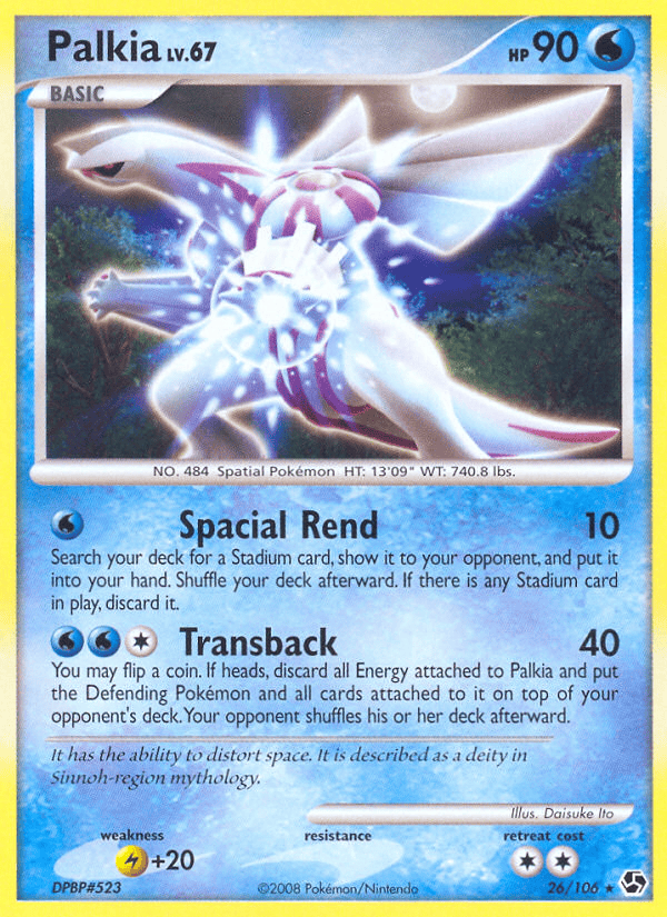 Palkia - 26/106 (Cosmos Holo)