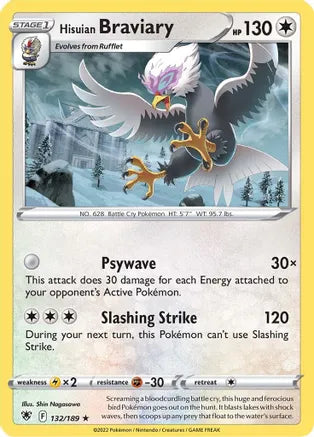 Hisuian Braviary 132 /189