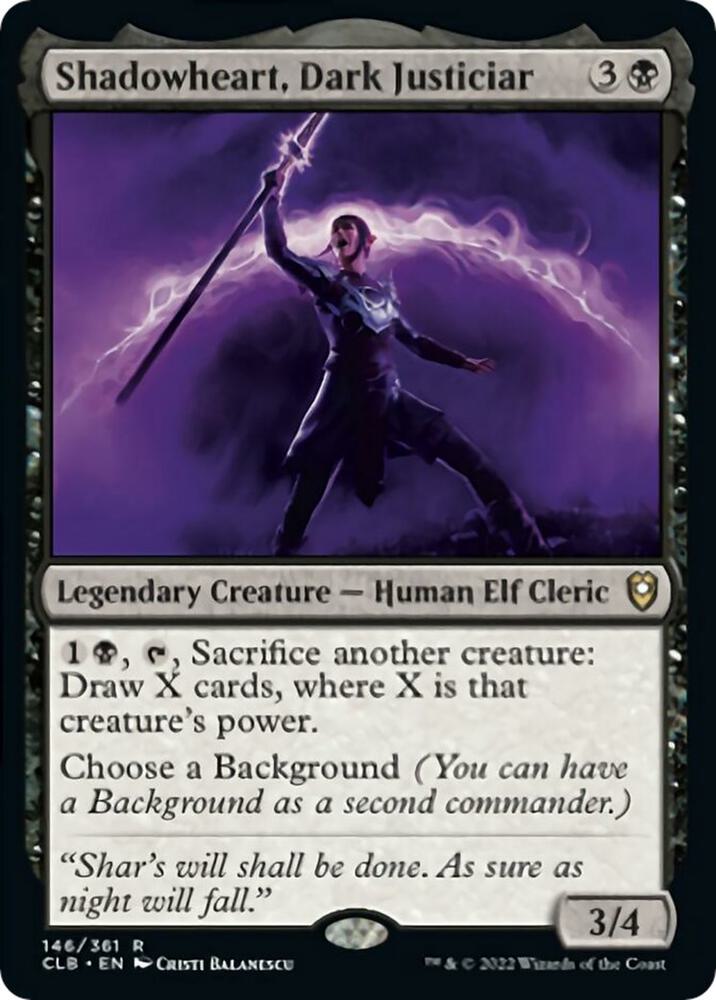 Shadowheart, Dark Justiciar R0146/361