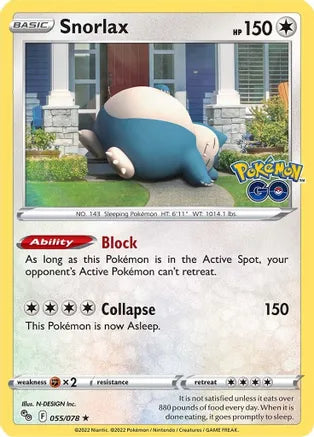 Snorlax 055/078