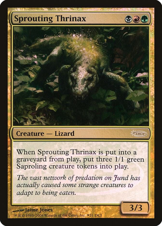 Sprouting Thrinax P21