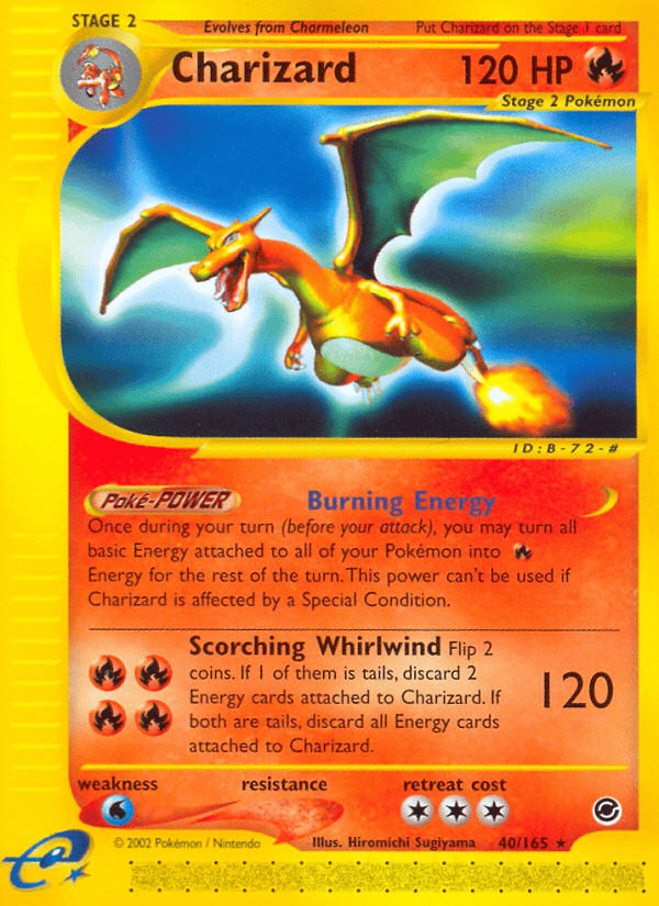 Charizard #6/165 Pokemon Expedition Holo