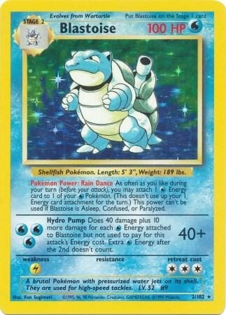 Blastoise - Base Set (BS) 2/102