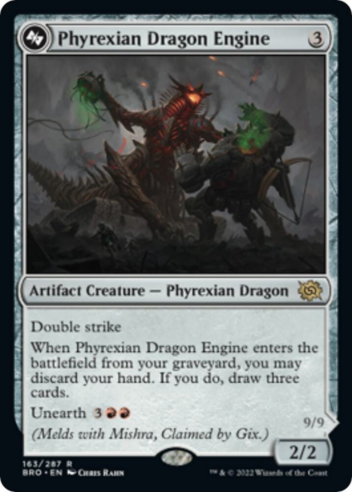 Phyrexian Dragon Engine R163/287