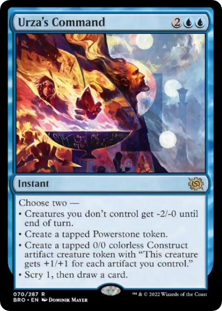 Urza's Command R070