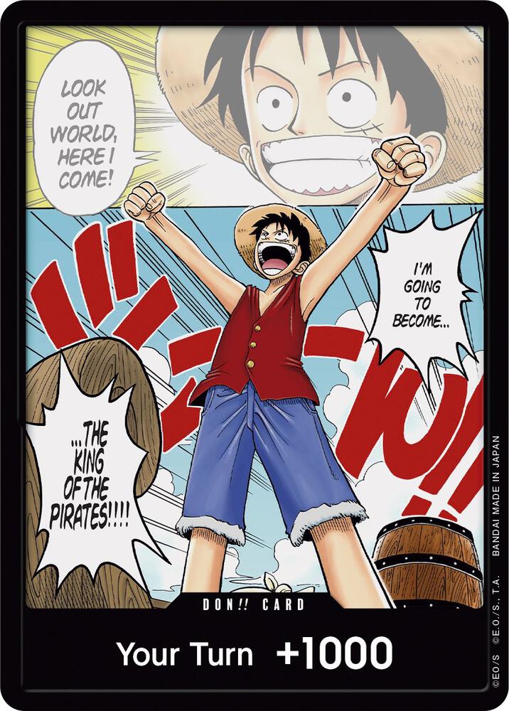 DON!! Card (Manga) (Alternate Art) - Romance Dawn (OP01)