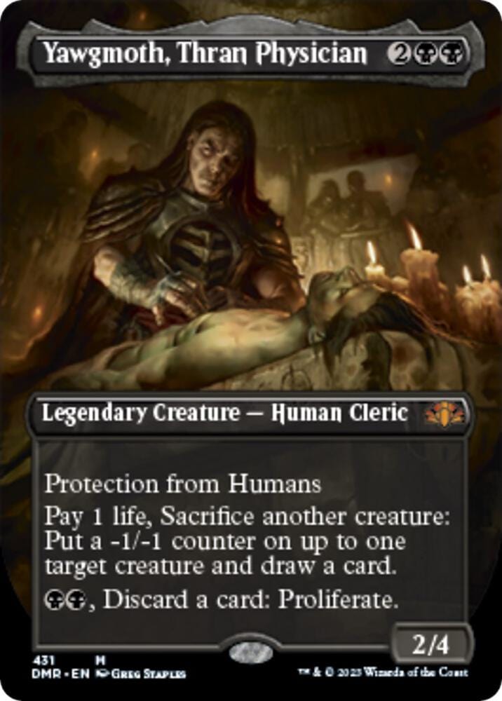 Yawgmoth, Thran Physician (Borderless) M431
