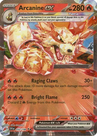 Arcanine Ex 032/198