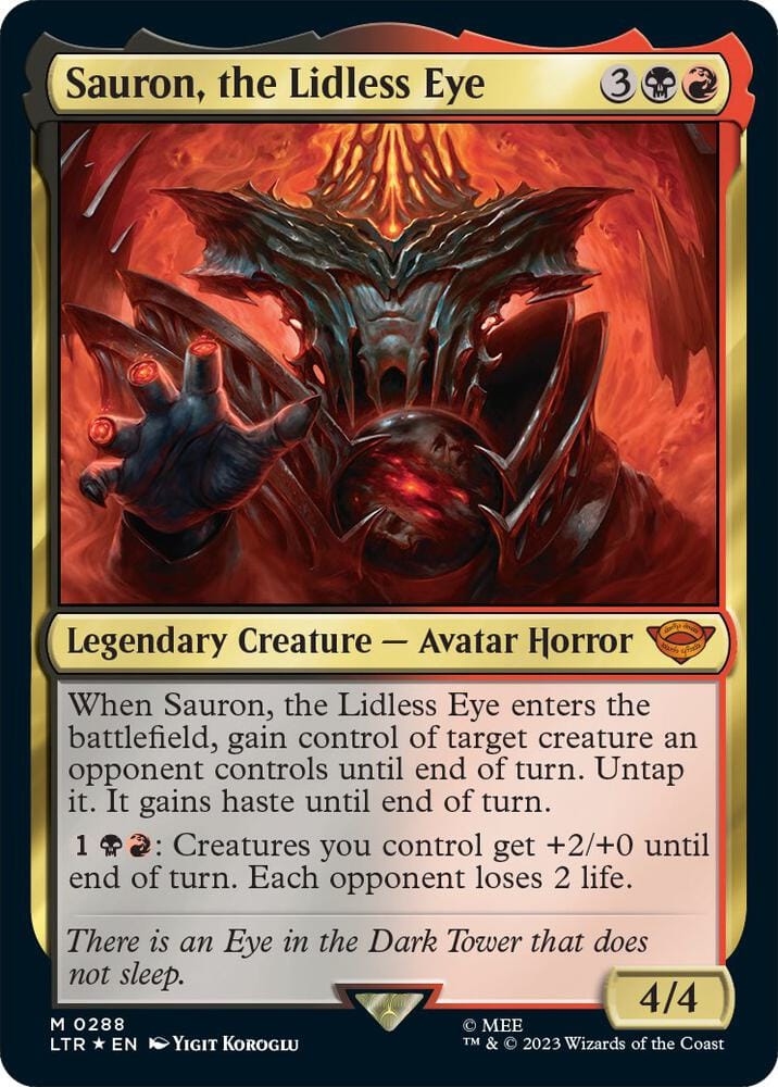 Sauron, the Lidless Eye M0288