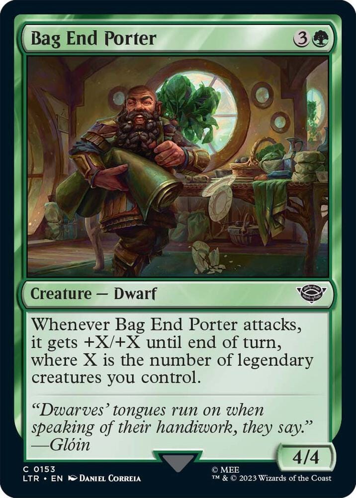 Bag End Porter C0153
