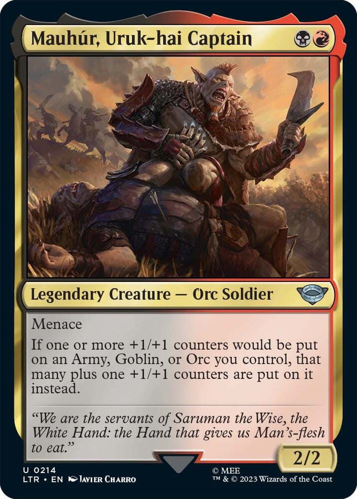 Mauhur, Uruk-hai Captain U214