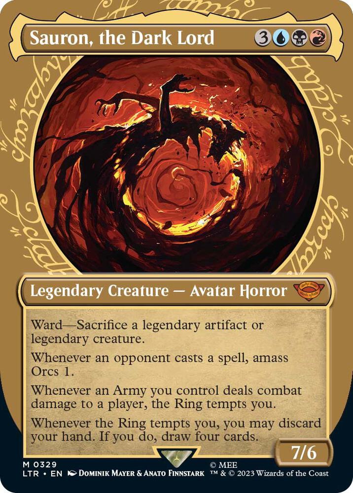 Sauron, the Dark Lord (Showcase) M0329