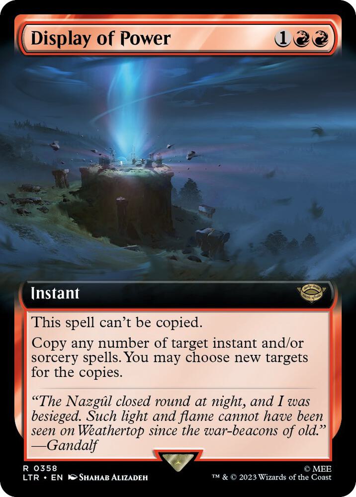 Display of Power (Extended Art) R0358
