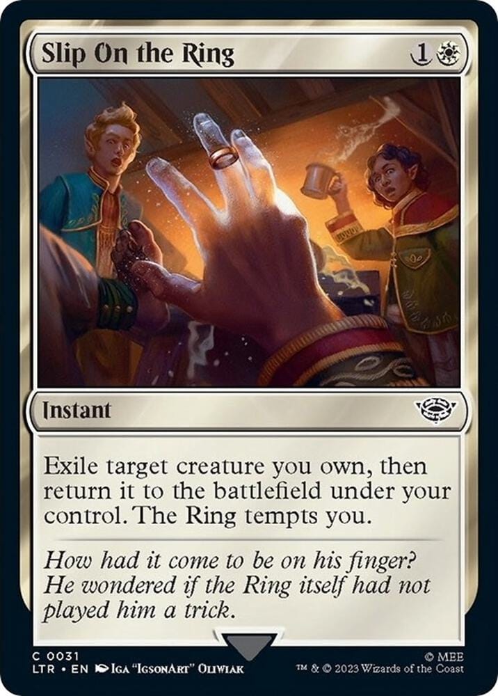 Slip on the Ring C0031