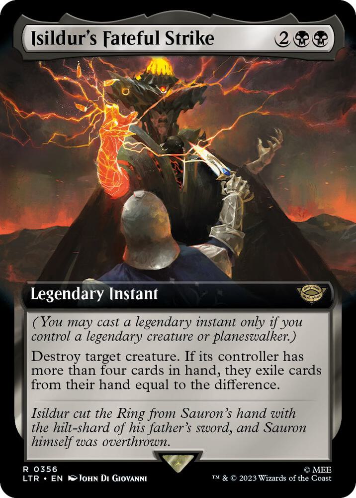 Isildur's Fateful Strike (Extended Art) R0356