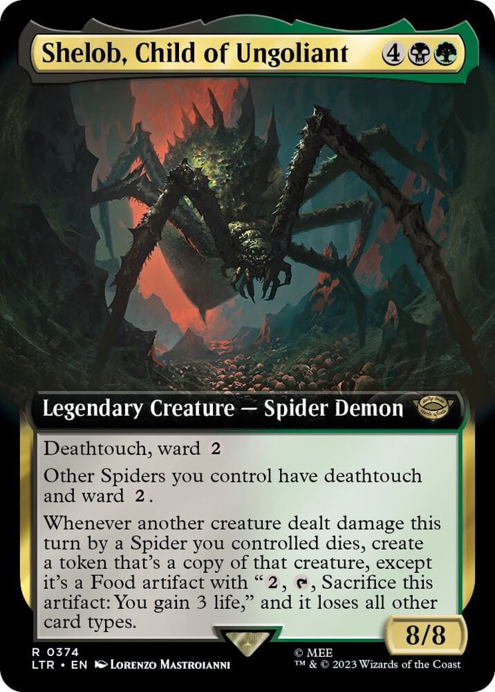 Shelob, Child of Ungoliant (Extended Art) R0374