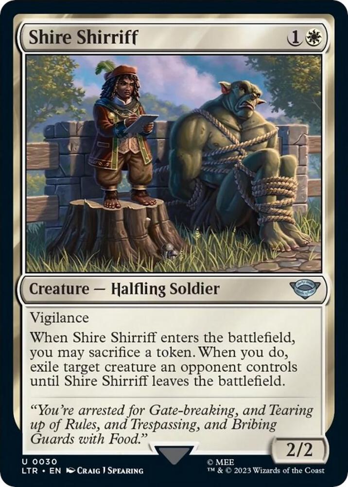 Shire Shirriff U0030