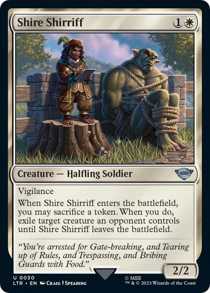 Shire Shirriff U0030