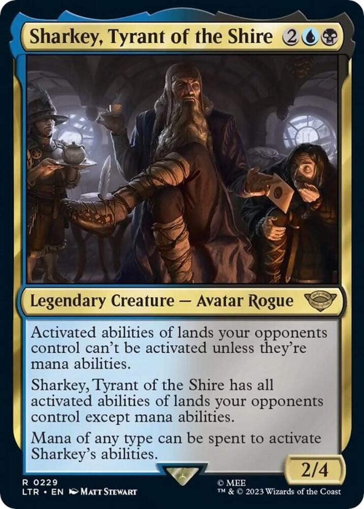 Sharkey, Tyrant of the Shire (Extended Art) R0373