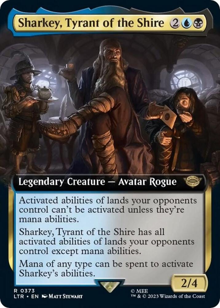 Sharkey, Tyrant of the Shire (Extended Art) R0373