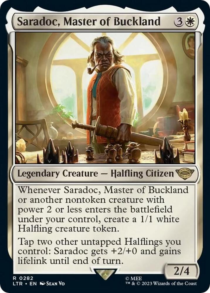 Saradoc, Master of Buckland (Extended Art) R0383