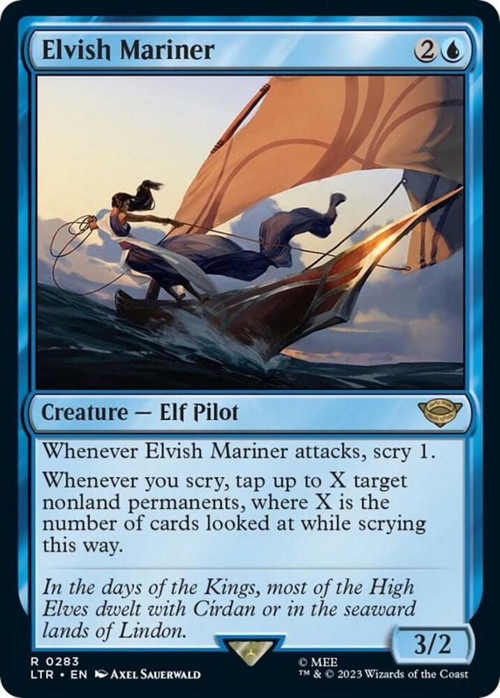 Elvish Mariner (Extended Art) R0384