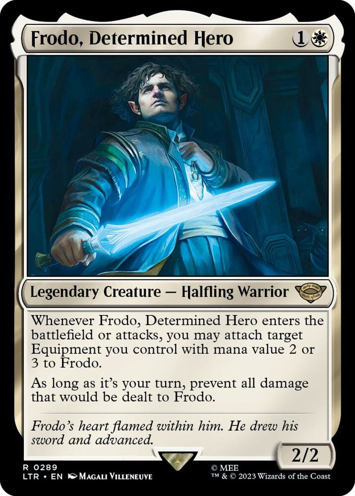 Frodo, Determined Hero (Extended Art) R0388
