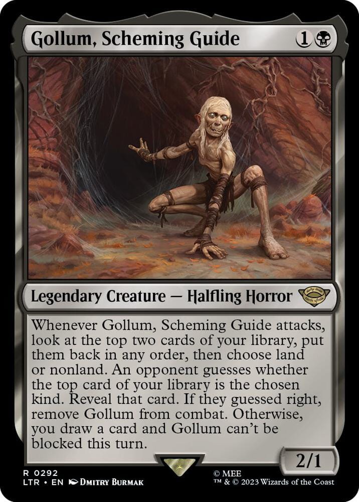 Gollum, Scheming Guide (Extended Art) R0390