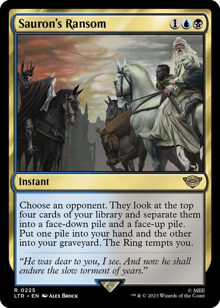 Sauron's Ransom (Extended Art) R0371