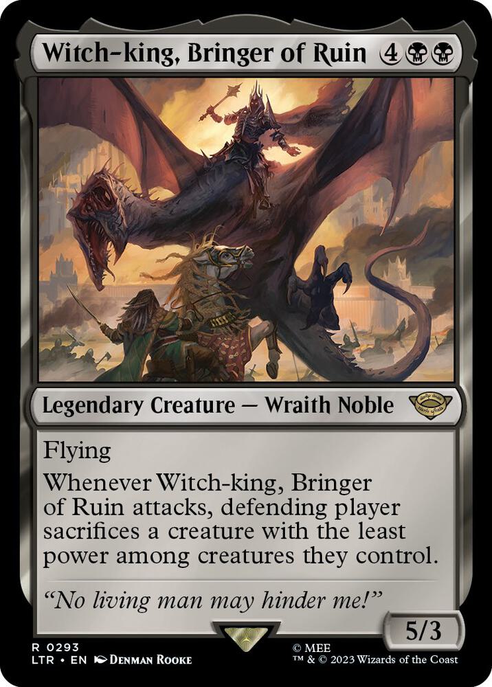 Witch-king, Bringer of Ruin (Extended Art) R0391