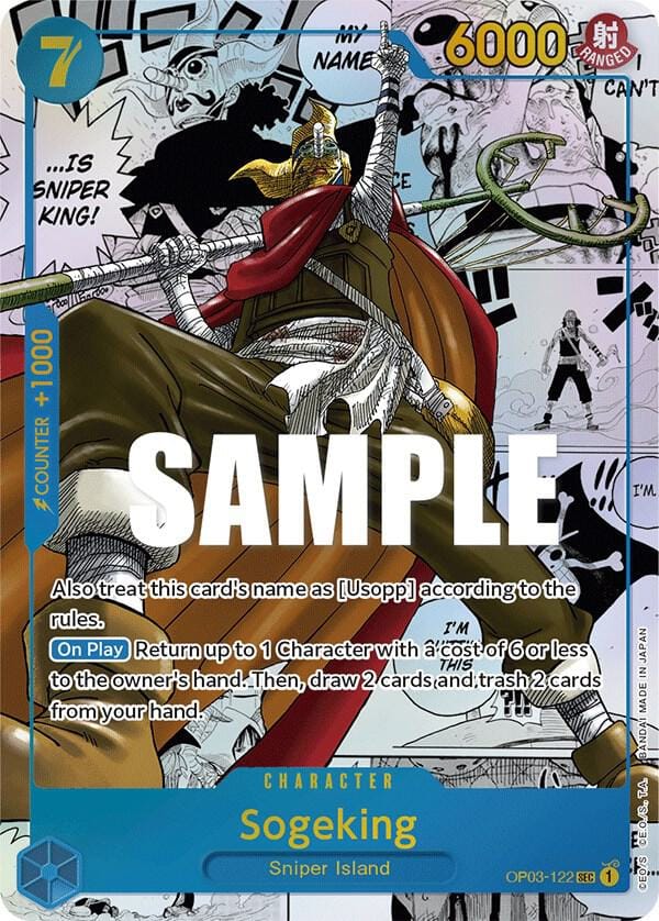 Sogeking (Alternate Art) (Manga) OP03-122