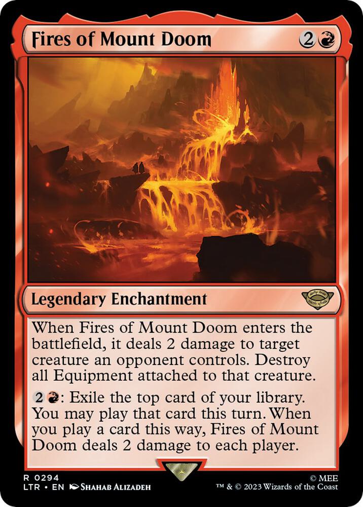 Fires of Mount Doom (Extended Art) R0392