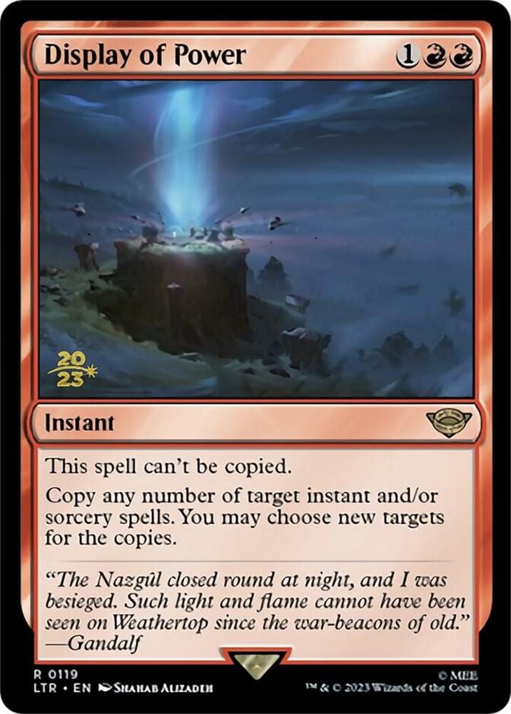 Display of Power (Extended Art) R0358