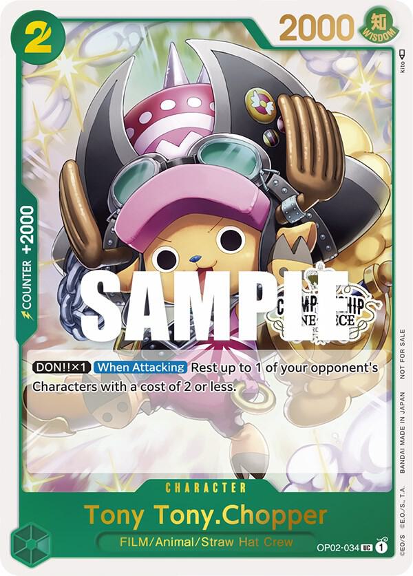 Tony Tony.Chopper (Store Championship Participation Pack) OP02-034