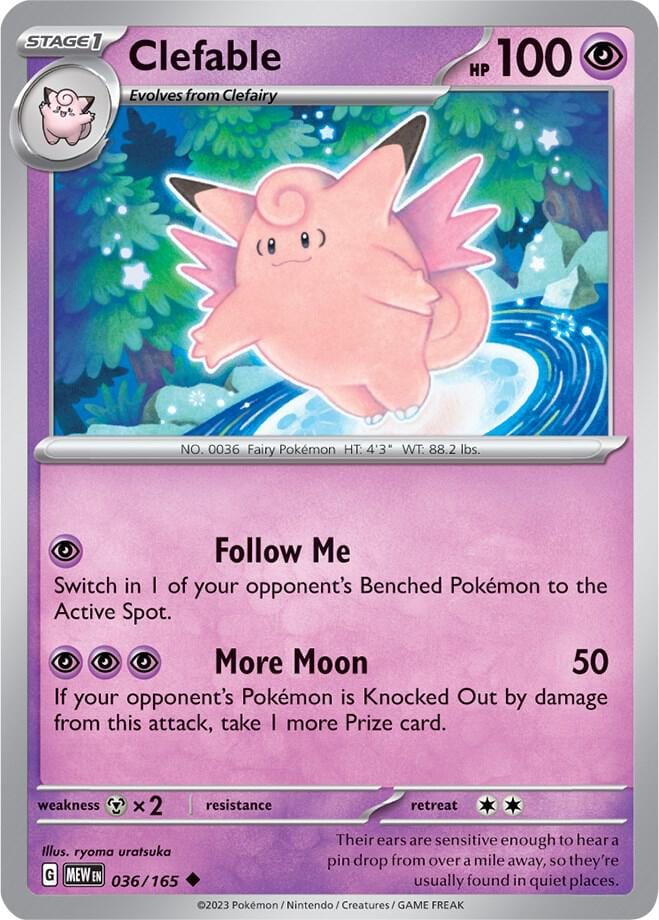 Clefable 036/165