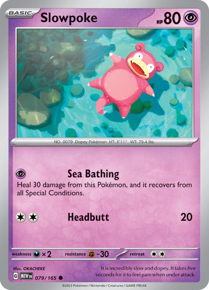 Slowpoke 079/165