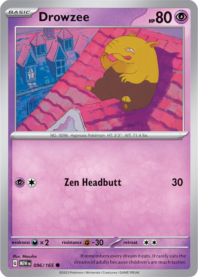 Drowzee 096/165