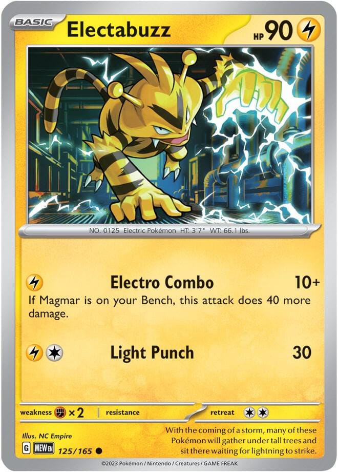 Electabuzz 125/165