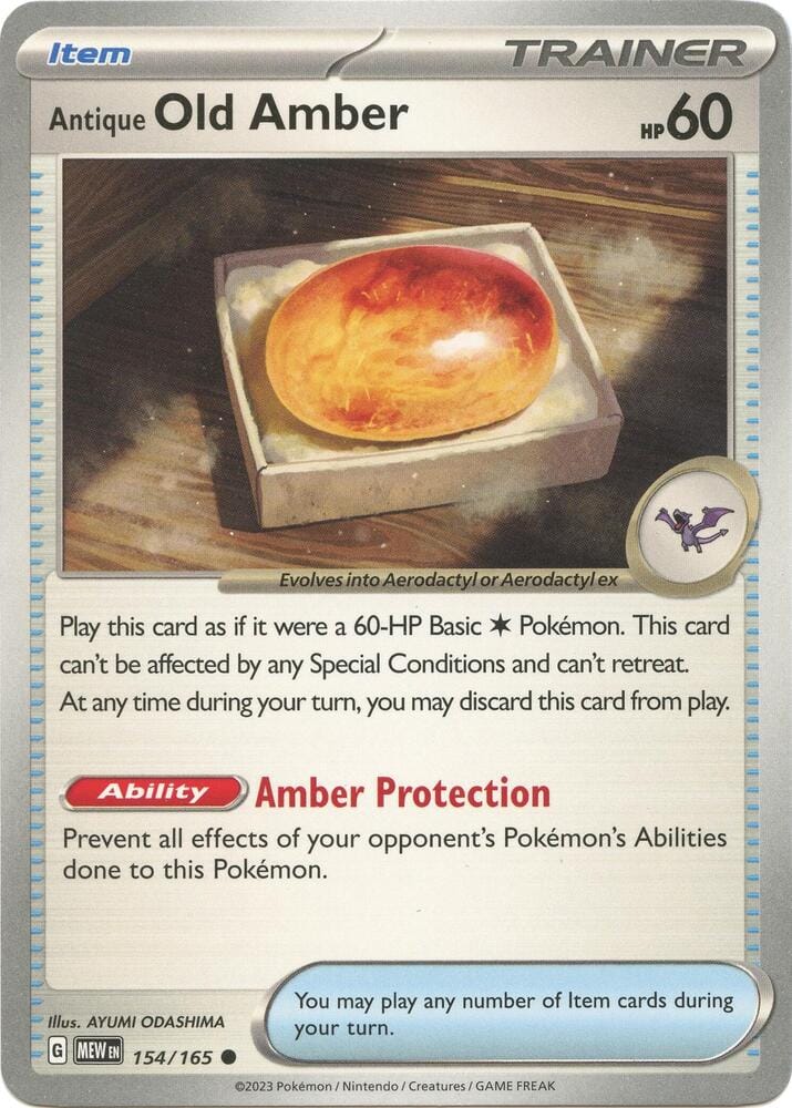 Antique Old Amber 154/165