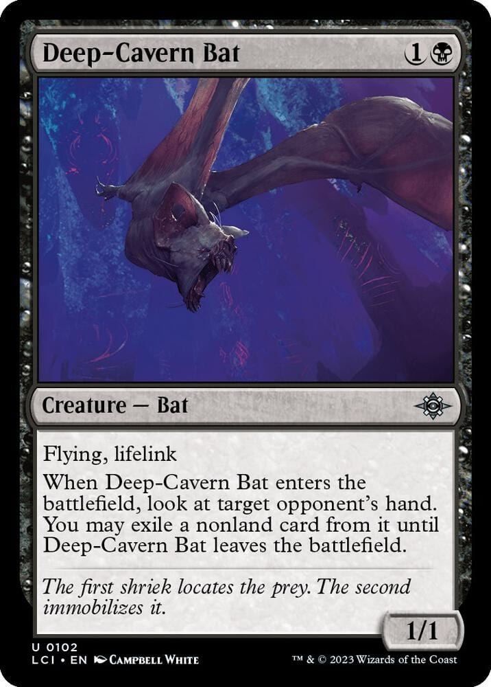 Deep-Cavern Bat U0102