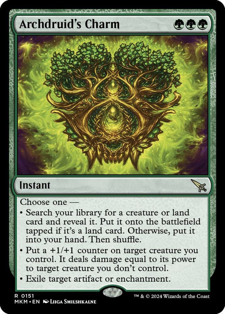 Archdruid's Charm R151