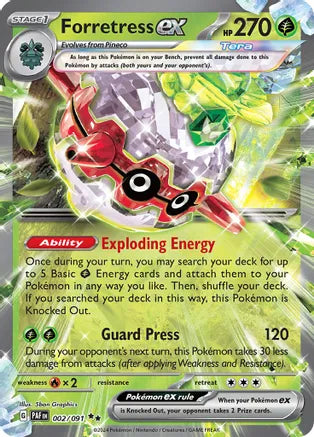 Forretress Ex 002/091