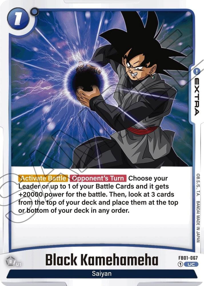 Black Kamehameha FB01-067
