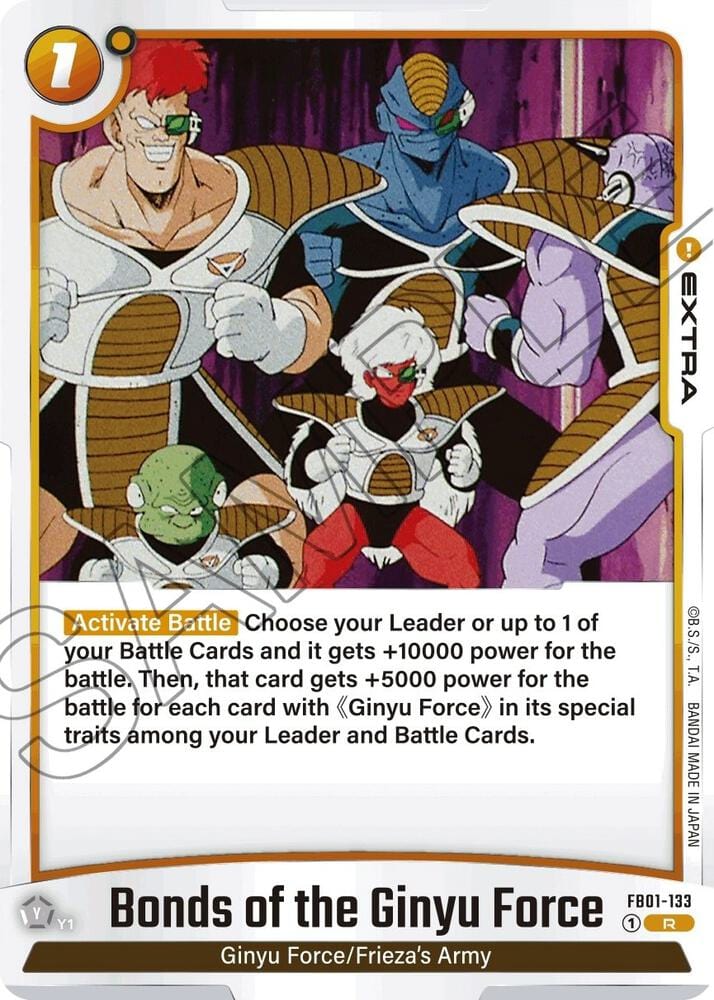 Bonds of the Ginyu Force FB01-133