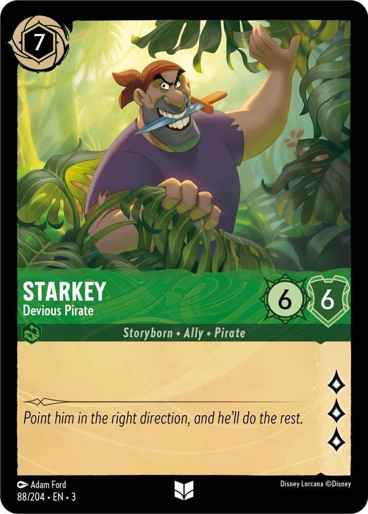 Starkey - Devious Pirate 88/204