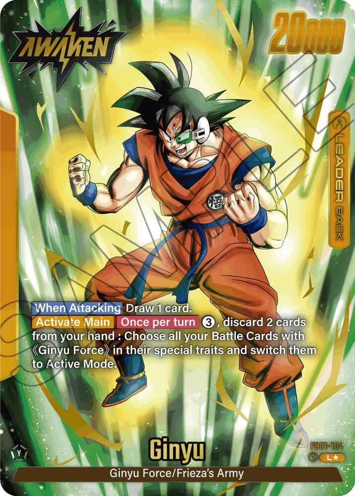 Ginyu - FB01-104 (Alternate Art)